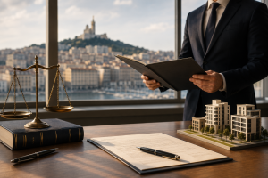 Indemnité d'éviction du bail commercial : avocat étudiant un dossier à Marseille